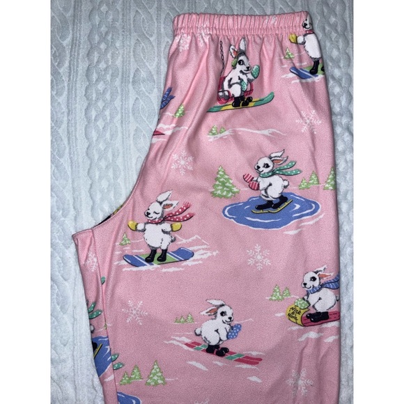 Nick & Nora Other - Kid’s Pink Bunnies Nick & Nora Sleepwear Pajama Bottoms 🌸
